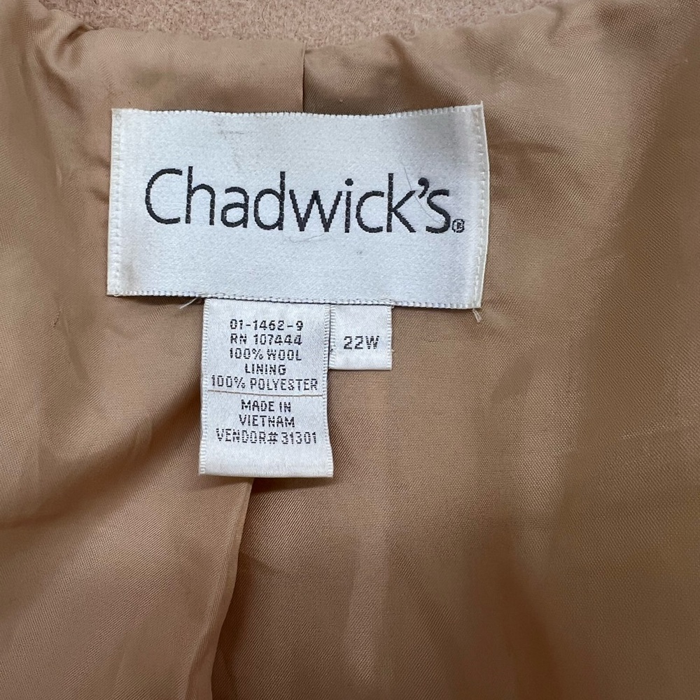 ChadwicksTan Long Coat - Picture 3 of 4